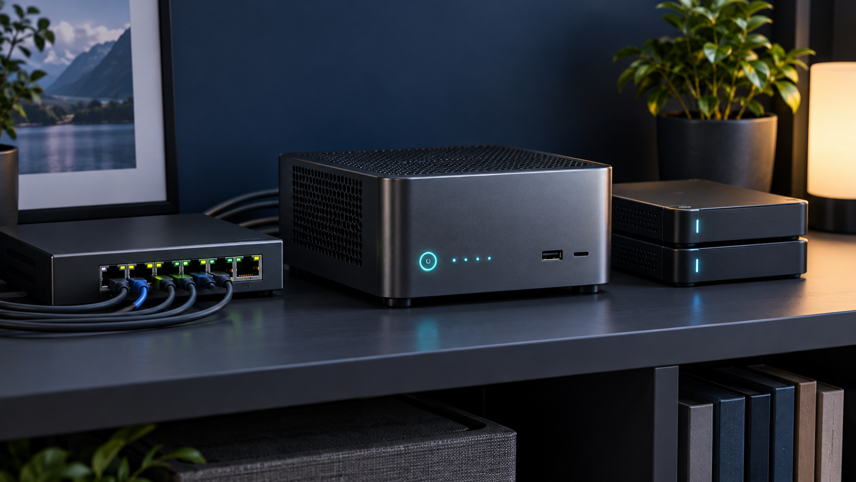 Mini PC home server setup
