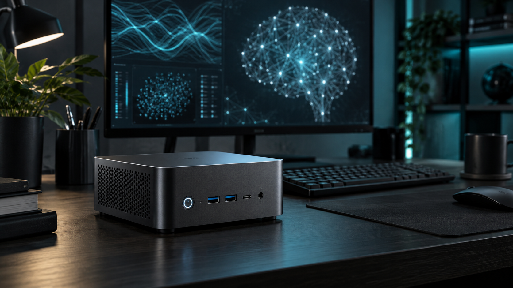 Mini PC running local AI