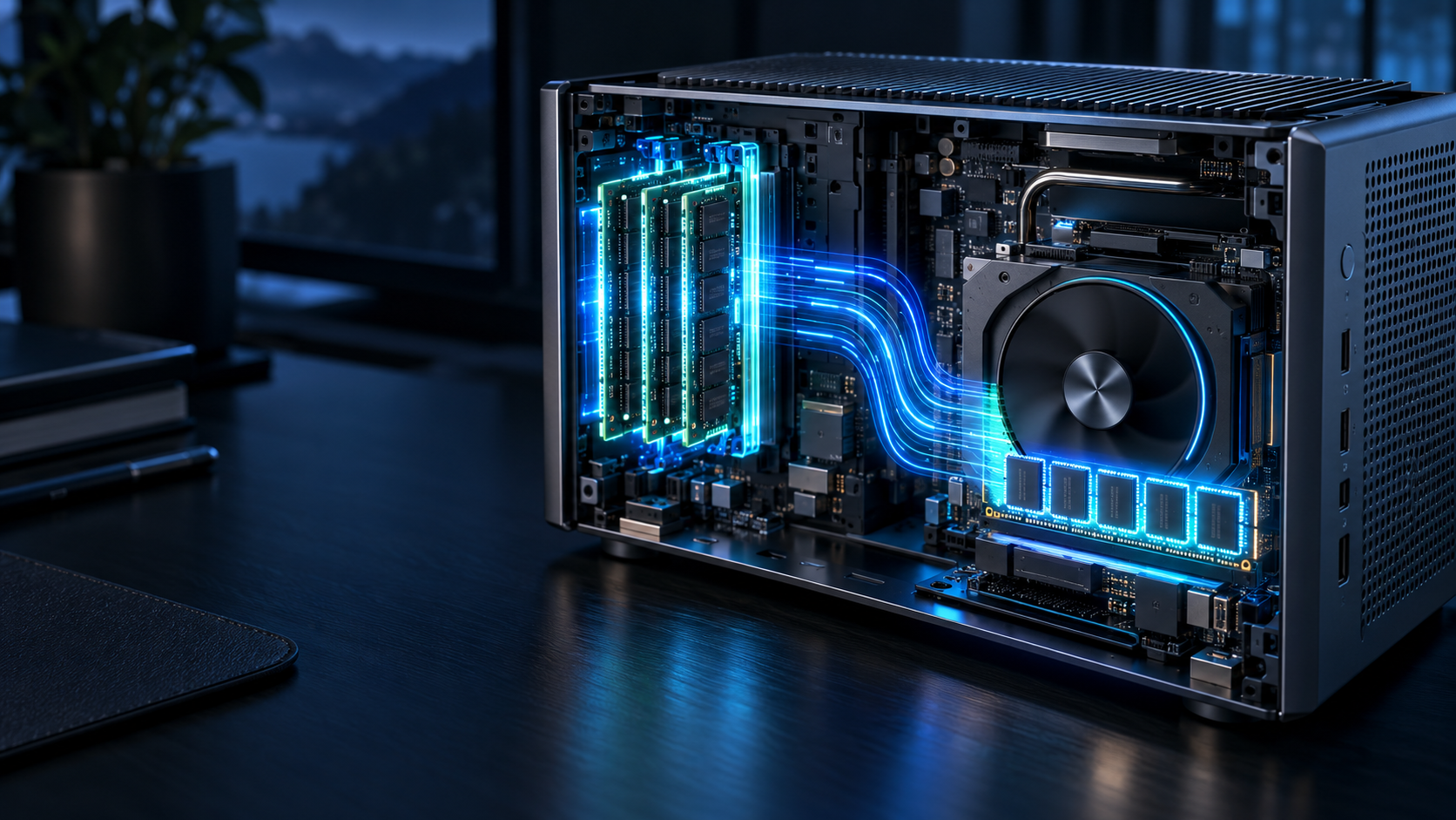 Mini PC memory and graphics pathways for local AI