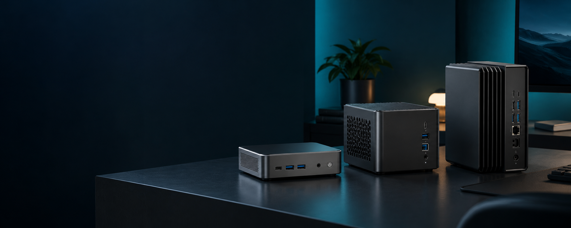 Compact computers for office work